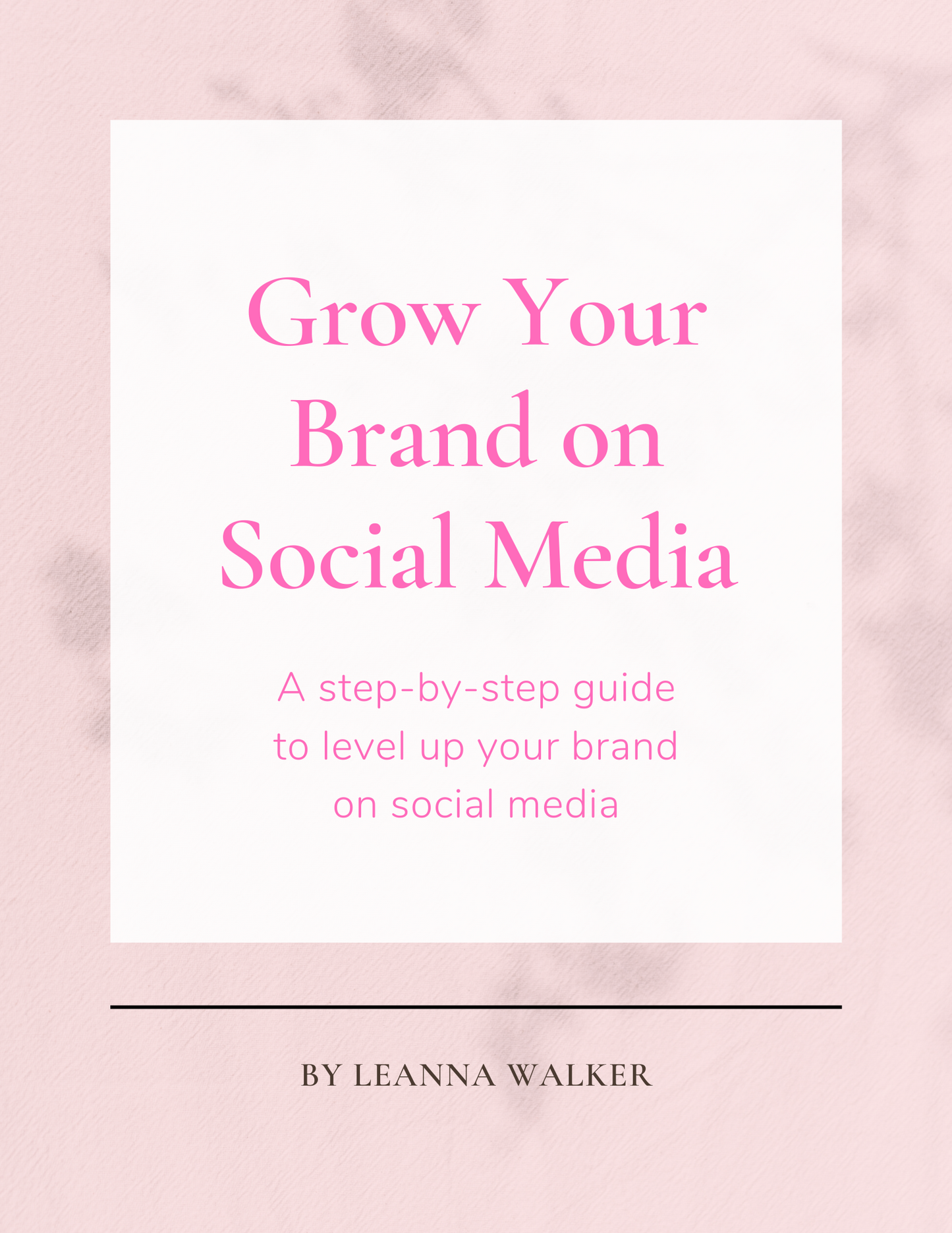 A Guide to Growing Your Brand on Social Media
