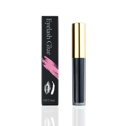 Bold & Gentle: Fast-Drying Black Eyelash Glue with Strong Hold for Sensitive Skin